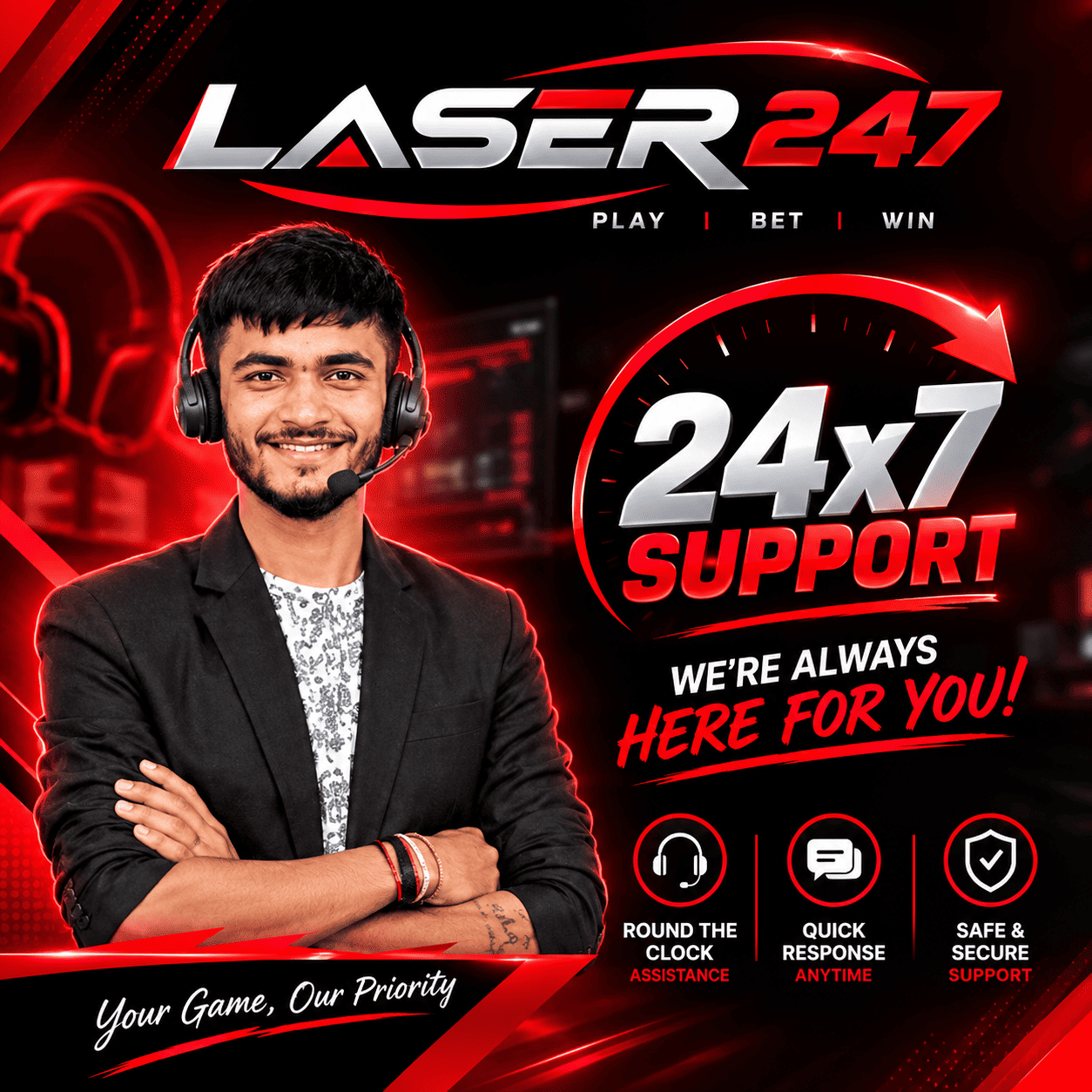 laser 247 support